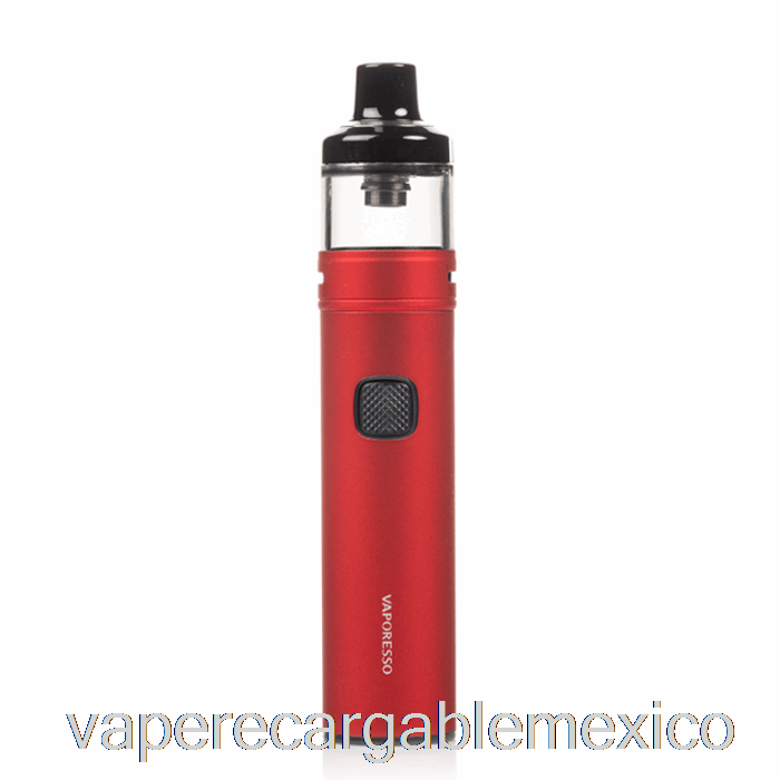 Vape Recargable Vaporesso Gtx Go 40 Y 80 Pod Kit [40] Rojo